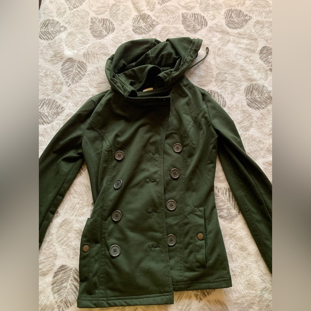 Button Up Jacket (with Hoodie)